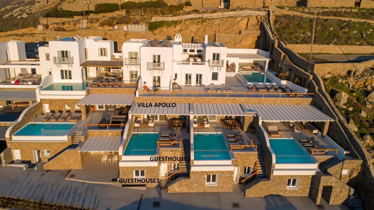 Villa Apollo-Private Pool-Amazing View Mykonos Town Экстерьер фото